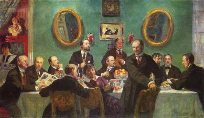 Boris Kustodiev Mir Iskusstva Members